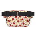 thumbnail image 3 of Disketp fall laef Maple Riñonera de Doble Capa, Bolsa de Cintura Ajustable para Viajes, Correr y Senderismo, Riñonera Ligera para Hombre y Mujer, 3 of 9
