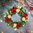 thumbnail image 6 of Candlestick Christmas Wreath for Holiday Party, Advent Candlestick Wreath Cane for Festive Christmas Decoration, 6 of 6