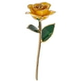 thumbnail image 4 of Regalo de rosa real, rosa real bañada en oro de 24 quilates con base bañada en oro, rosa probada profesionalmente, 4 of 12