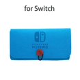 thumbnail image 1 of Bolsa de almacenamiento para Nintendo Switch, colorida funda protectora portátil para Nintendo Switch, accesorios para juegos de NS, para Switch, azul, 1 of 4