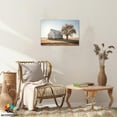 thumbnail image 2 of Farmhouse Wall Art, Vintage Barn Picture Canvas Wall Art, Rustic Countryside Canvas Prints, Autumn Country Old Tree Landscape Pictures for Farmhouse Living Room, Bedroom Wall Decor 12x18 Inches, 2 of 6