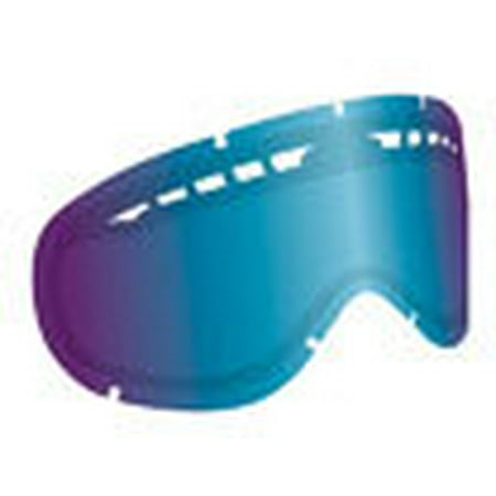 Ionized Goggles - Dragon Alliance Ionized All Weather Lens for MDX Goggles, Blue Blue Ion Dual Lens - No Post