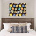 thumbnail image 4 of Kdxio Cartoon Bird Owl Wall Hanging Tapestries Banner For Bedroom College Dorm Home Living Room Party Decor 29X37 In, 4 of 8