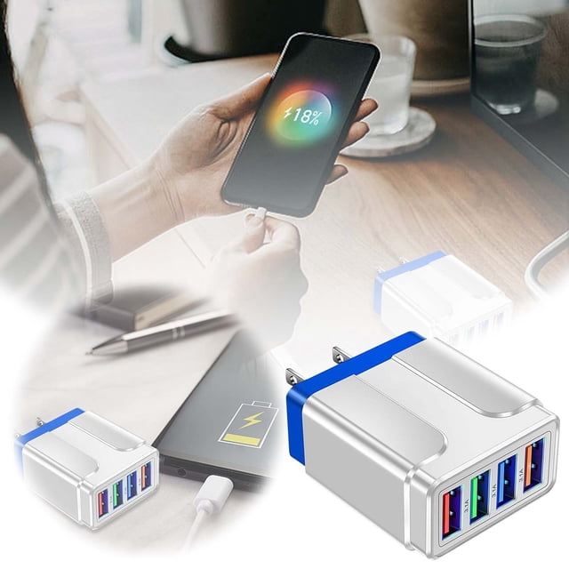 Klonfd Wall Mounted Mobile Phone Charger Portable Charger For Smart Devices Such As Mobile PhonesComputers