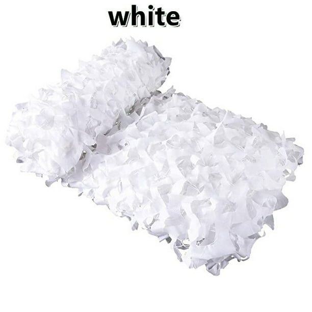 Redes de camuflaje militar para caza, malla oculta para exteriores, toldo de jardín, Gazebo de sombreado, color blanco, azul y Beige, 1,5x1m, 1,5x10m, 4x5m