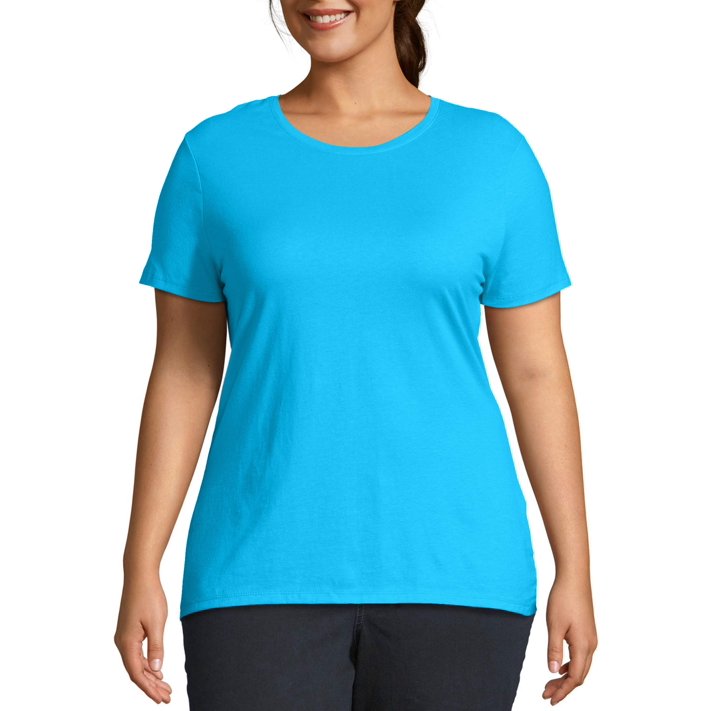JMS by Hanes Women's Plus Size Short Sleeve Tee - Walmart.com