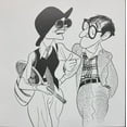 thumbnail image 2 of Al Hirschfeld "Annie Hall 1977" CUSTOM FRAMED ART Caricature Woody Allen Movie Generic, 2 of 3