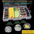 thumbnail image 3 of HUGFEGWE AAA/AA/C/D Battery Storage Case Holder Organizer Box Transparent CA919-115565, 3 of 7