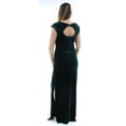 thumbnail image 5 of VINCE CAMUTO Womens Green Sleeveless Full-Length Pencil Party Dress Size: 14, 5 of 5