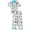 Toy Story White, variant on Minecraft Boys Short Sleeve Coat and Pant Pajama Set, 2-Piece, Sizes 4-12
