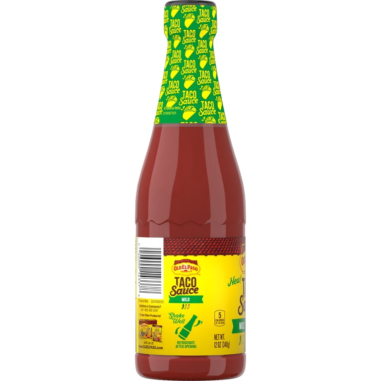 Old El Paso Taco and Enchilada Sauce, Mild, Meal Prep, 12 oz