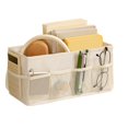 thumbnail image 4 of Household Desktop Storage Box with Dustproof Cover and Multi Grid Compartments White, 4 of 9