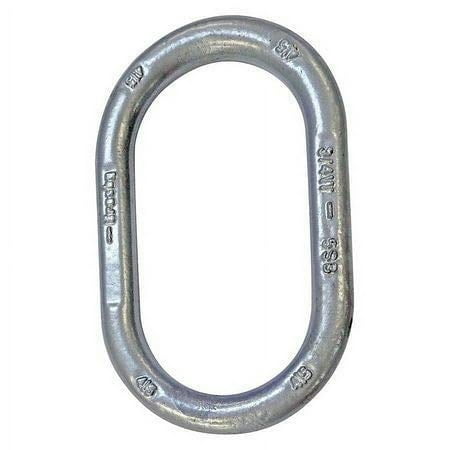 

1014285 A-342 Alloy Master | 3/4 Inch Trade Size | 12 300 Lb. Working Load Limit | Grade 100 Oblong | QUIC-CHECK Deformation Indicators | 5:1 Design Factor