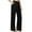 Black-A, variant on QHFBli Yoga Pants Women Wide Leg Pants Sweatpants with Pockets High Waist Stretch Dress Casual Sweatpants Petite/Regular/Tall