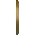 thumbnail image 4 of Ekena Millwork 11 1/2"OD x 1"P Palmetto Ceiling Medallion, Hand-Painted Gold, 4 of 7