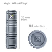 TriggerPoint Solid Core Foam Roller 18 inch Unisex