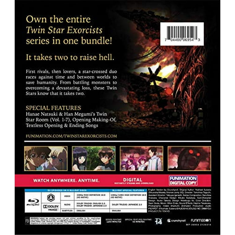 Twin Star Exorcists The Complete Series Blu ray Digital Copy