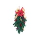 thumbnail image 2 of Fiudx Guirnalda Navideña de Ratán con Diseño de Copos de Nieve, Elegante Color Blanco y Verde, Decoración Navideña para El Hogar, Perfecta para Árbol o Puerta, Temática Invernal Versátil, Tamaño 45 X, 2 of 6