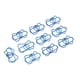 thumbnail image 1 of Clip de papel ANGGREK lindo Metal a prueba de herrumbre Azul 100 piezas, 1 of 8