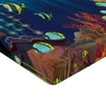 thumbnail image 2 of Ambesonne Under the Sea Fitted Sheet 2 Pcs Set, Coral Reef Fishes, Queen, Multicolor, 2 of 3