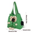 thumbnail image 3 of Pet Backpack Breathable Soft Sling Shoulder Tote Bag for Small Dogs and Cats Outdoor Travel Hiking Daily Walking, 3 of 4
