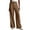 A06 Brown, variant on TrendOFT Wide Leg Dress Pants for Women High Waisted Business Casual Work Trousers Dressy Pants with Pockets Beige L