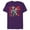 Purple, variant on Marvel Mech Strike: Mechasaurs Avengers Ultron Primeval - Short Sleeve Blended T-Shirt for Adults - Customized-Purple