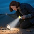 thumbnail image 7 of HIBIBUD Flashlights High Lumens,Magnetic Fixation Rechargeable Flashlights,Keychain Design Flash Light,Black2, 7 of 7