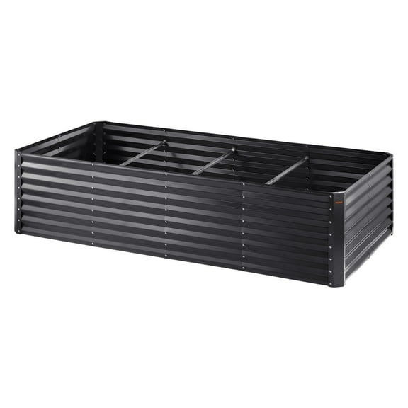 VEVOR Galvanized Raised Garden Bed Planter Box 94.5x47.2x23.6