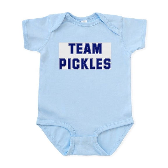 CafePress - Team PICKLES Infant Bodysuit - Baby Light Bodysuit, Size Newborn - 24 Months