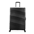 thumbnail image 3 of Pre-Owned American ColorLite II 2pc Hard Side Luggage Set w/Wheels, Black, 3 of 12