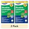 (2 pack) Equate Nicotine Lozenges 4 mg, Mint Flavor, 168 Count – Stop Smoking Aid
