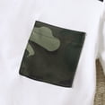 thumbnail image 4 of GYRATEDREAM Toddler Baby Boy Summer Clothes Outfits Patchwork Short Sleeve T-Shirt Top and Casual Shorts Set for White 2-3Y, 4 of 9