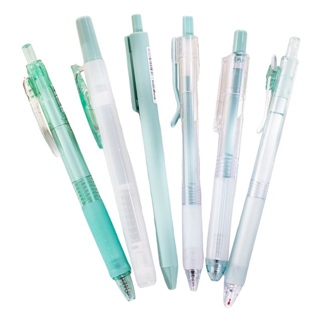 LCXmlly Signature Pen Comfortable Grip Smooth Writing Black Ink Gel Pens Push Type Signature