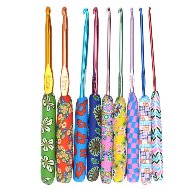 Crochet Hook Set9Pcs Crochet Hook Set Crochet Ergonomic Crochet Hooks High Capacity