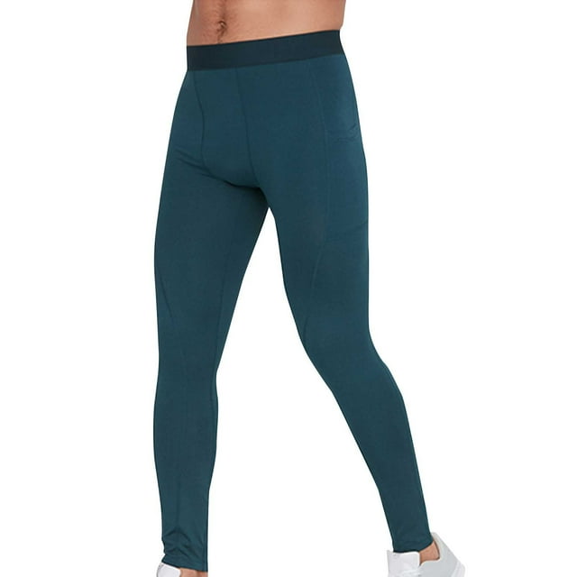 KIHOUT Compression Pants for Men Running Tights Leggings Athletic Workout Gym Base Pants