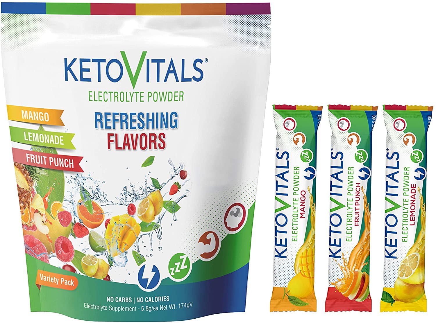 Keto Vitals Keto Electrolytes Powder for Hydration, Sleep, Energy