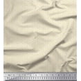 thumbnail image 1 of Soimoi Gold Moss Georgette Fabric Stars Star Print Fabric by the Yard 42 Inch Wide, 1 of 3