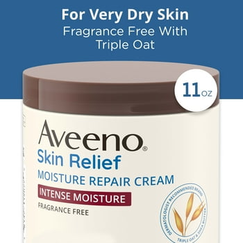 Aveeno Skin  Intense Moisturizing Cream, Extra-Dry Skin, 11 oz