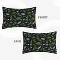 thumbnail image 4 of Binfone Space Rockets Standard Size Pillowcase, Long Staple Pure Cotton Envelope Closure Pillow Cover,14"x20", 4 of 9