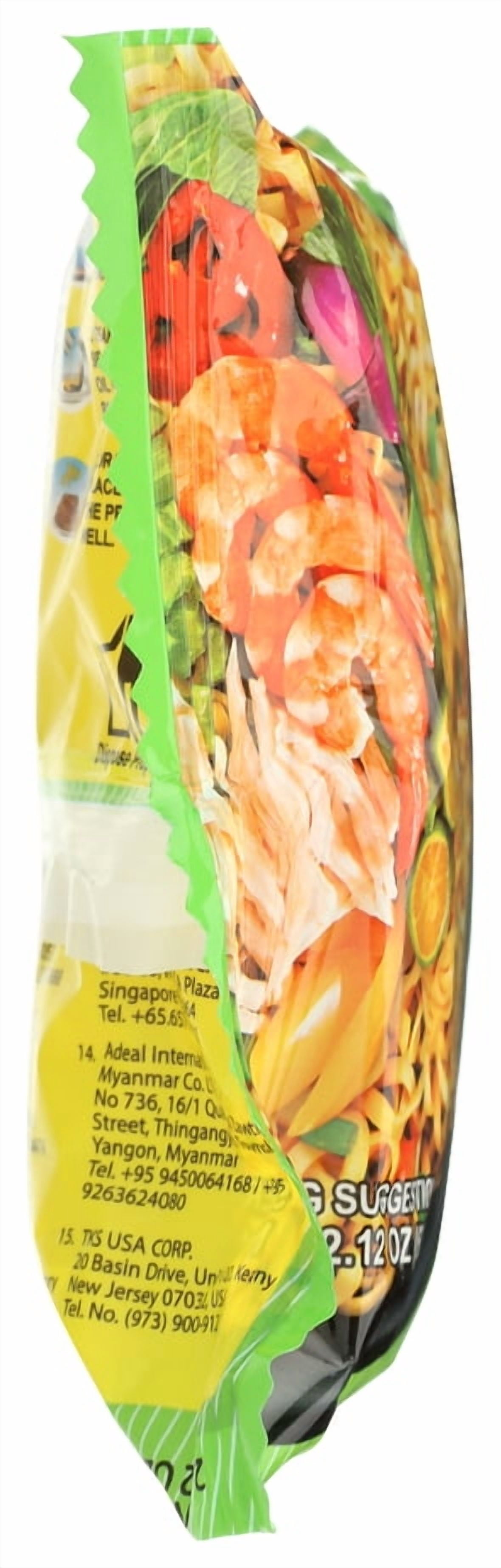 Lucky Me Pancit Canton Chow Mein Noodles Kalamansi Flavor, 2.12 oz