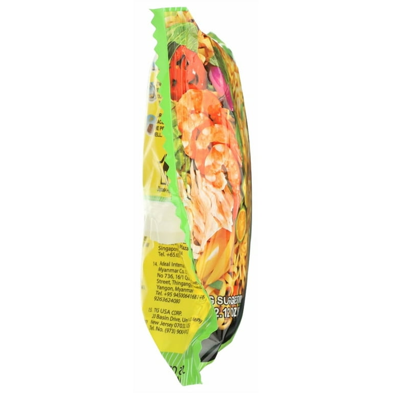 Lucky Me Asian Noodles, Citrus Flavor Chow Mein Pancit