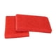 thumbnail image 5 of Esponja de fregado de 6"x4" sin rayones, almohadillas de limpieza rojas, 3 piezas, 5 of 7