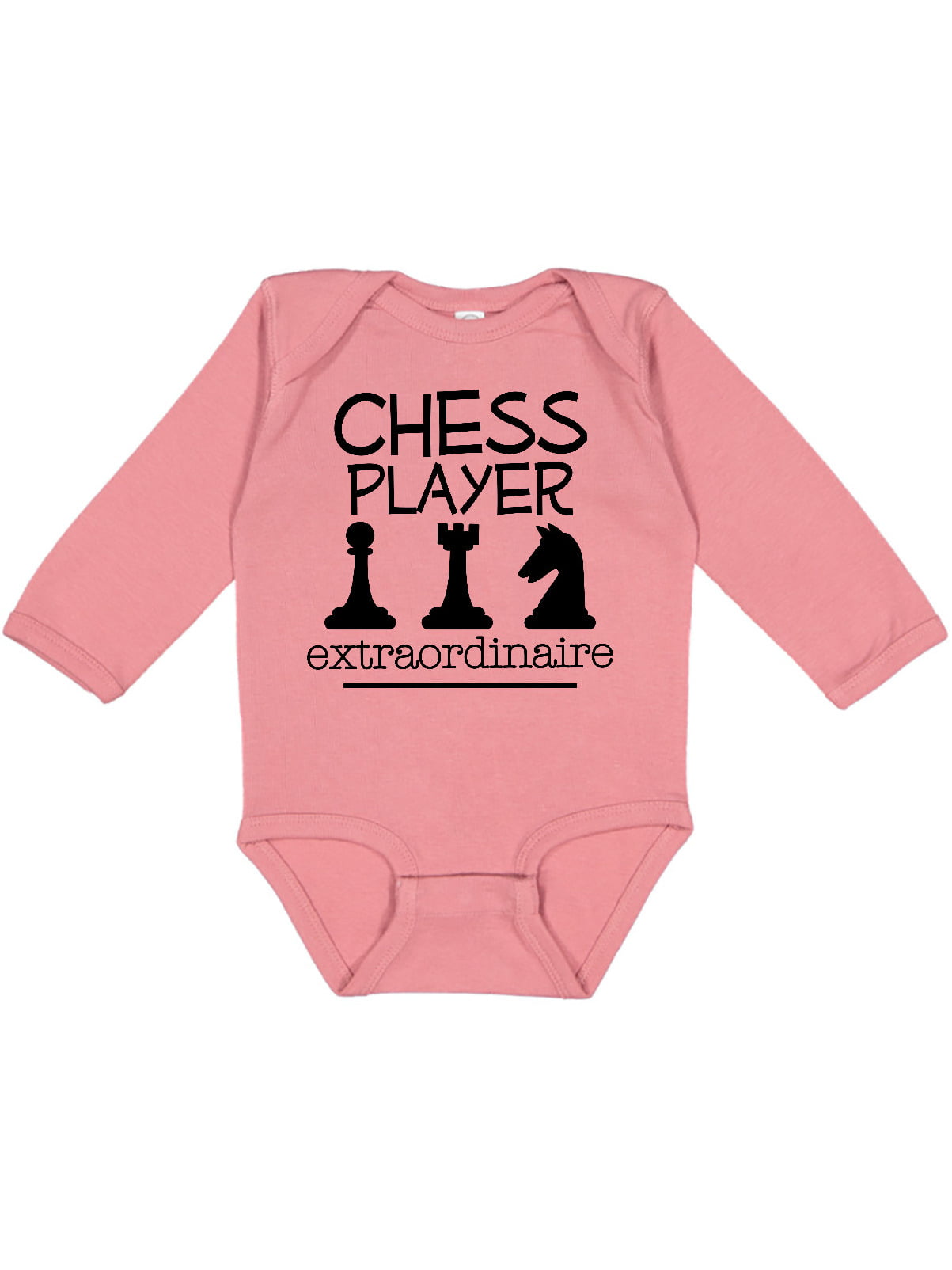 inktastic Chess Player Gift Retro Long Sleeve Creeper