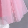 thumbnail image 6 of Mercatoo Toddler Girl Dress Summer Bubble Sleeve Bow Princess Dress Catwalk Performance Dress Girl's Casual Puffy Dresses, 6 of 9
