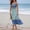 Sky Blue, variant on QUNYINEY Long Sundresses for Women Beach Flowy Floral Sleeveless Tank Dress A Line Loose Fit Summer Crew Neck Dresses