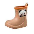 thumbnail image 4 of LIIPEE Boys Girls Rain Boots Kids Unisex Cartoon Outdoor Fashion Waterproof Shoes Wet Weather Cute Comfortable Soft Daily Non- Outsole Footwear,2.5-3 Years, 4 of 7