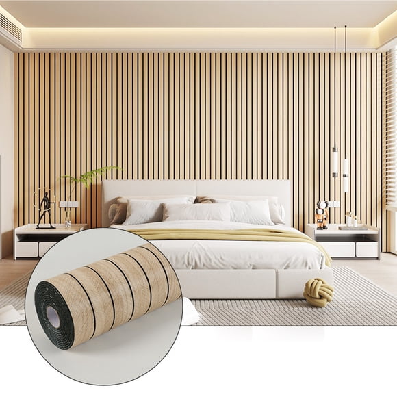 Wweixi Peel And Stick Panelling For Walls DIY Wood Effect Vinyl Self Adhesive Panels 40x300cm 3D Wood D