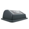 thumbnail image 4 of Grey Trash Can Replacement Lid Plastic Large Sanitation Waste Bin Protector, 4 of 9