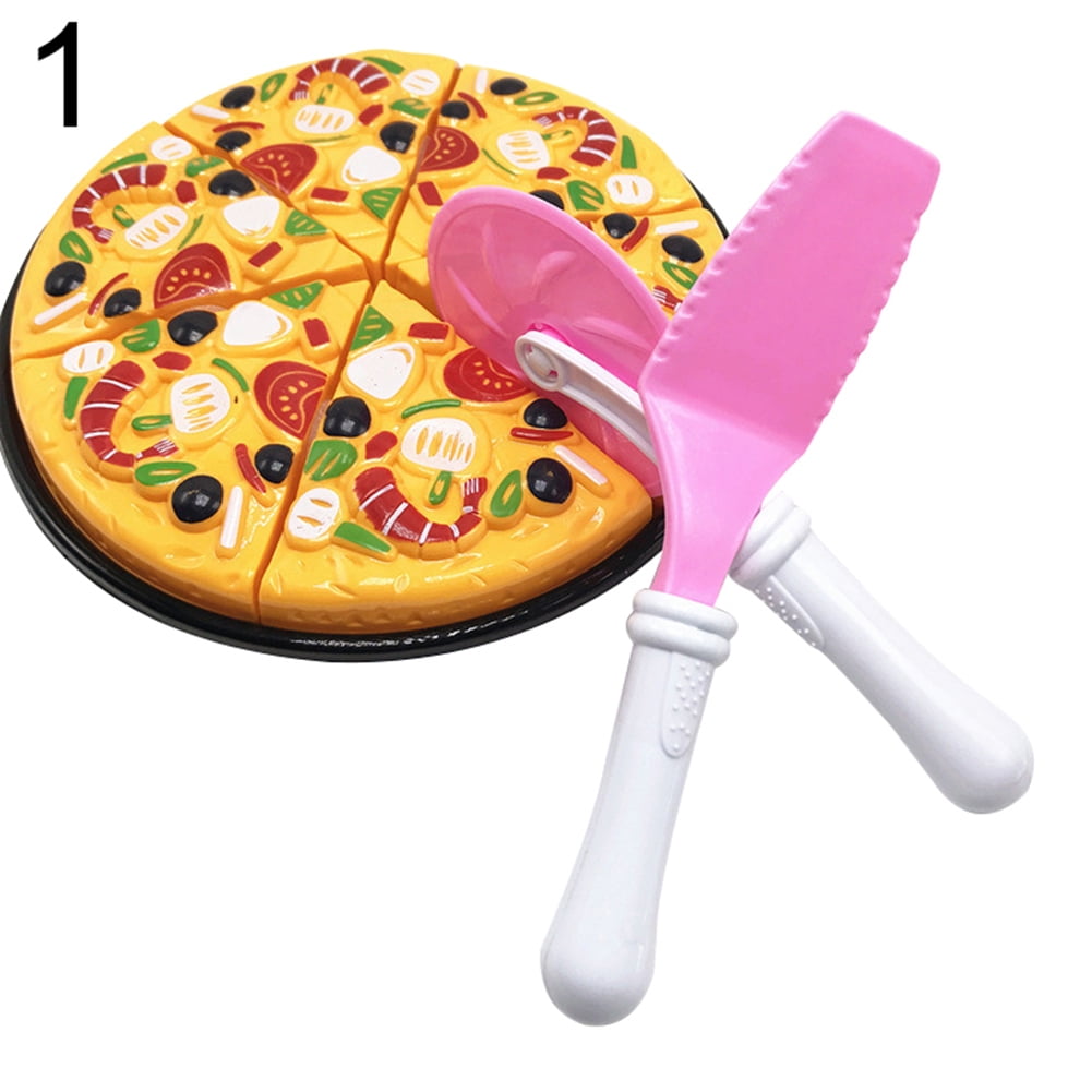 15PCS KIDS BABY PIZZA FAST FOOD COOKING CUTTING PRETEND PLAY TOY SET GIFT FADDIS 